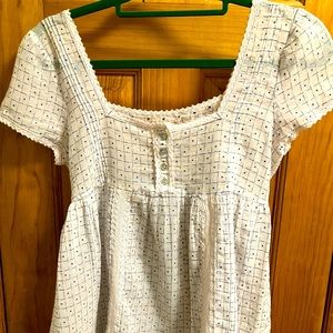 Free People square neck, airy top
